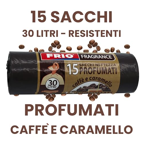 FRIO - Sacchetti spazzatura PROFUMATI 30 Litri