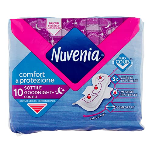 Nuvenia Assorbenti Notte con ali da 10 pezzi