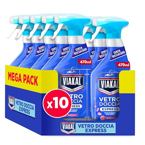 Viakal Bagno Express Spray, Fiori Eleganti 1440ml