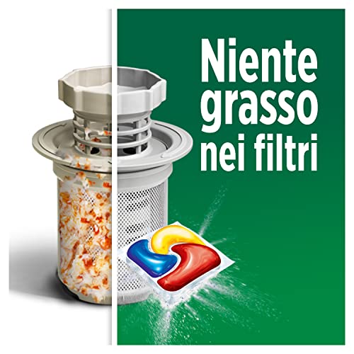 Fairy Platinum Detersivo Pastiglie Lavastoviglie Plus, Brillantante, Limone, Tecnologia Anti-Opaco, Contro Il Grasso e le Incrostazioni Ostinate