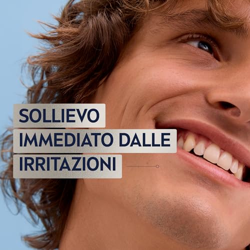 NIVEA MEN Sensitive Balsamo Dopobarba Uomo 100 ml, Dopobarba uomo per un sollievo immediato dalle irritazioni e una pelle morbida e sana, Balsamo barba per il post-rasatura delle pelli sensibili