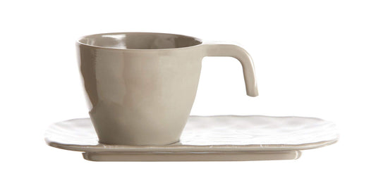 Marine Business tazzina e piattino, Grigio, Taglia Unica