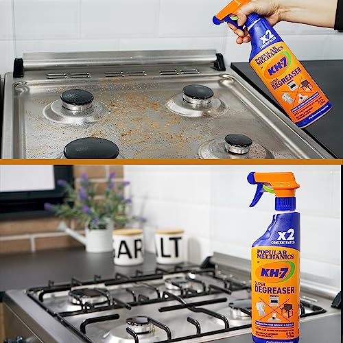 KH-7 Sgrassatore resistente per forno, stufa, grill, superfici alimentari, veicoli, abbigliamento e altro ancora. 25 once