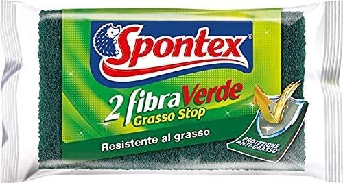 Spontex Fibra Verde 36 X 2PZ [Totale 72 SPUGNE]