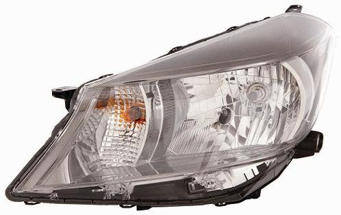 CG94 PROIETTORE H4-PY21W-W5W PRED. PER REG- ELETT. [Lato DX] PARABOLA CROMATA - BORDO SUP. GRIGIO SCURO Per Auto: YARIS
