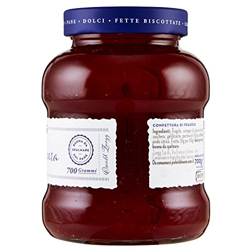 Zuegg - Le Vellutate, Confettura di Fragole - 6 pezzi da 700 g [4200 g]