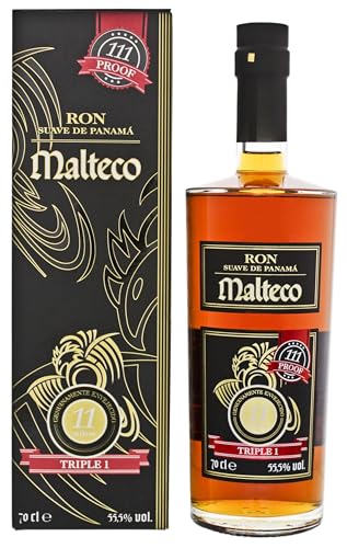 Malteco Ron 11 Años TRIPLE 1 55,5% Vol. 0,7l in Giftbox