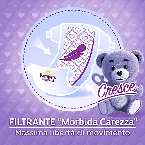 Pampers Progressi Junior, 114 Pannolini, Taglia 5 (11-25 Kg)