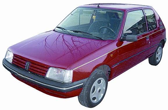 CG94 RETROVISORE con Leva Sinistra [Lato Guida] per Auto: 205 - Calotta Nera