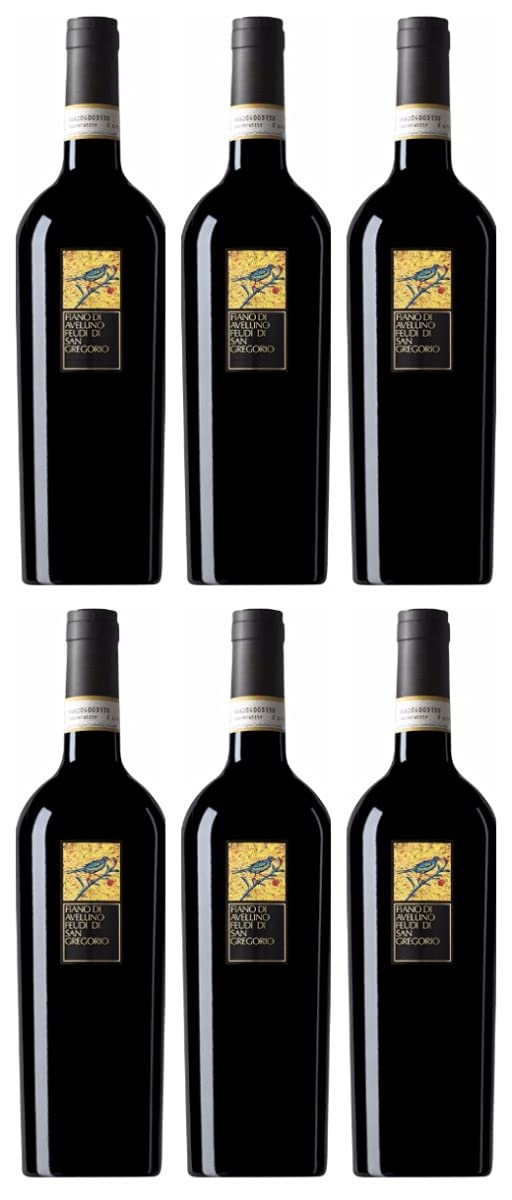 Vino Bianco |Fiano di Avellino DOCG |Confezione da 6 Bottiglie |Feudi di San Gregorio