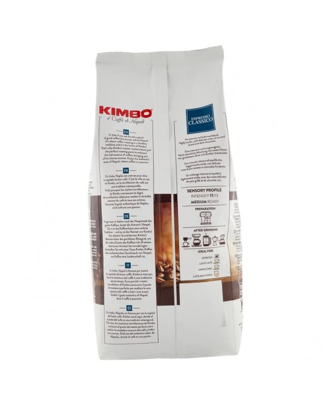 Kimbo in Grani Espresso Classico (3 X 1KG / 3KG)