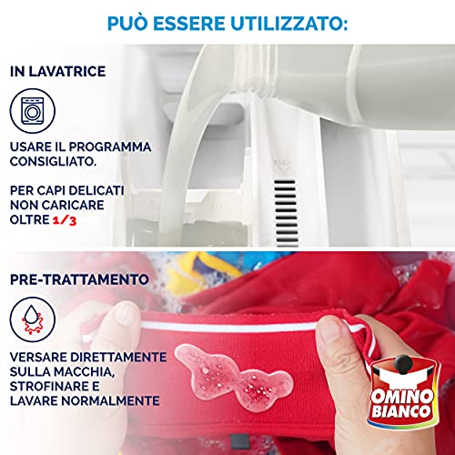 Omino Bianco - Detersivo Lavatrice Liquido Colori e Tessuti