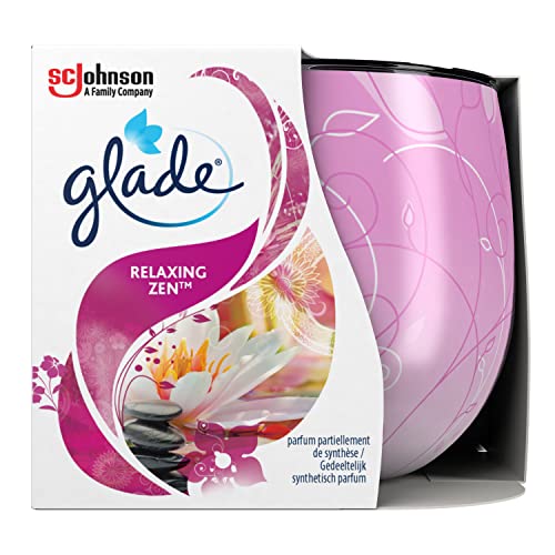 Glade by Brise Candela profumata, profumo Relaxing Zen, 120 g, 1 pezzo