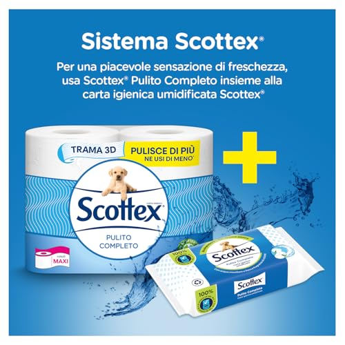 Scottex Pulito Completo Carta Igienica