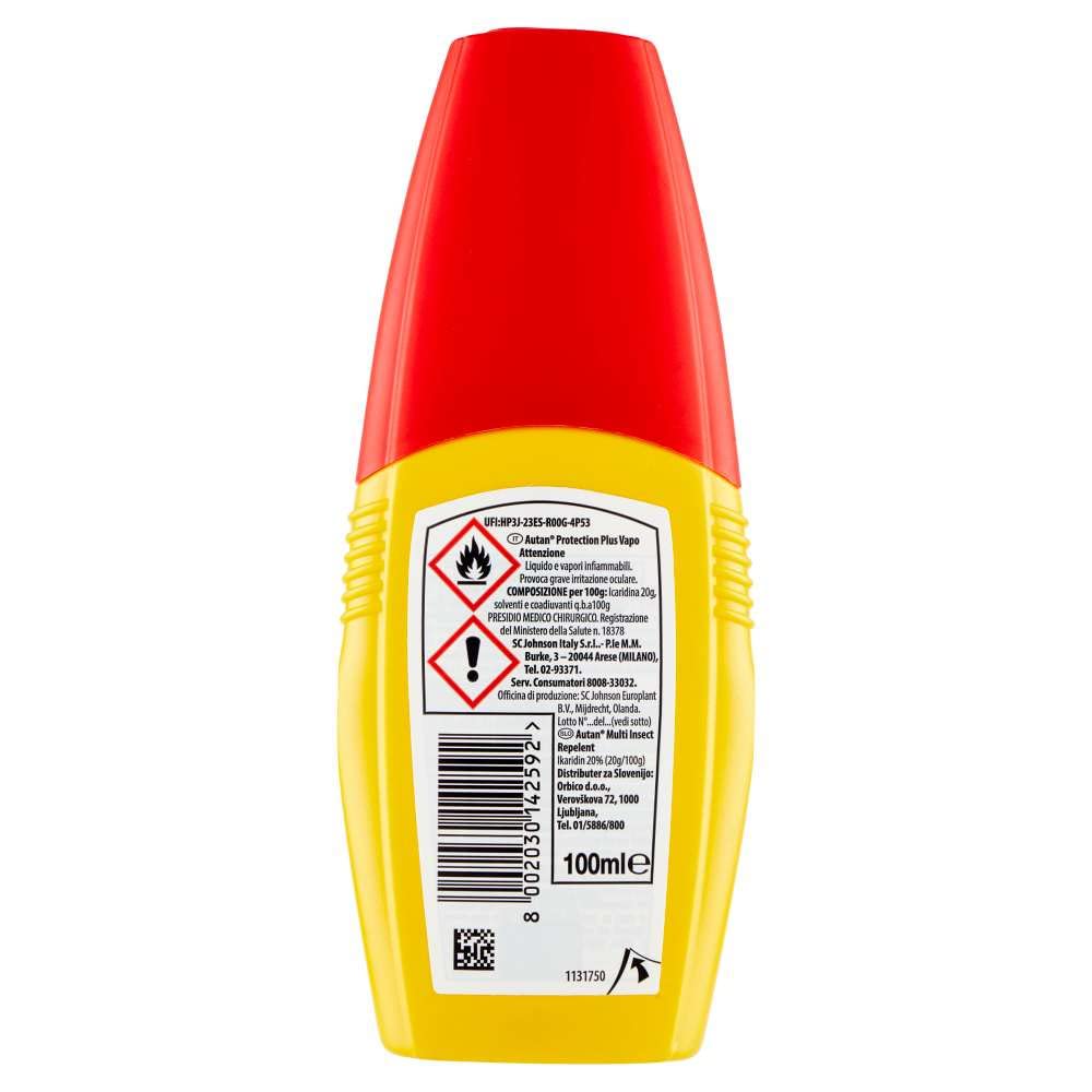 Autan Protection Plus Vapo Repellente - 100 ml - [pacco da 3]