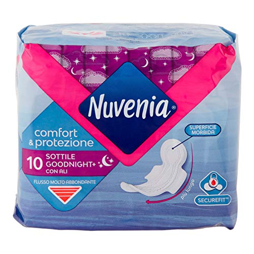 Nuvenia Assorbenti Notte con ali da 10 pezzi