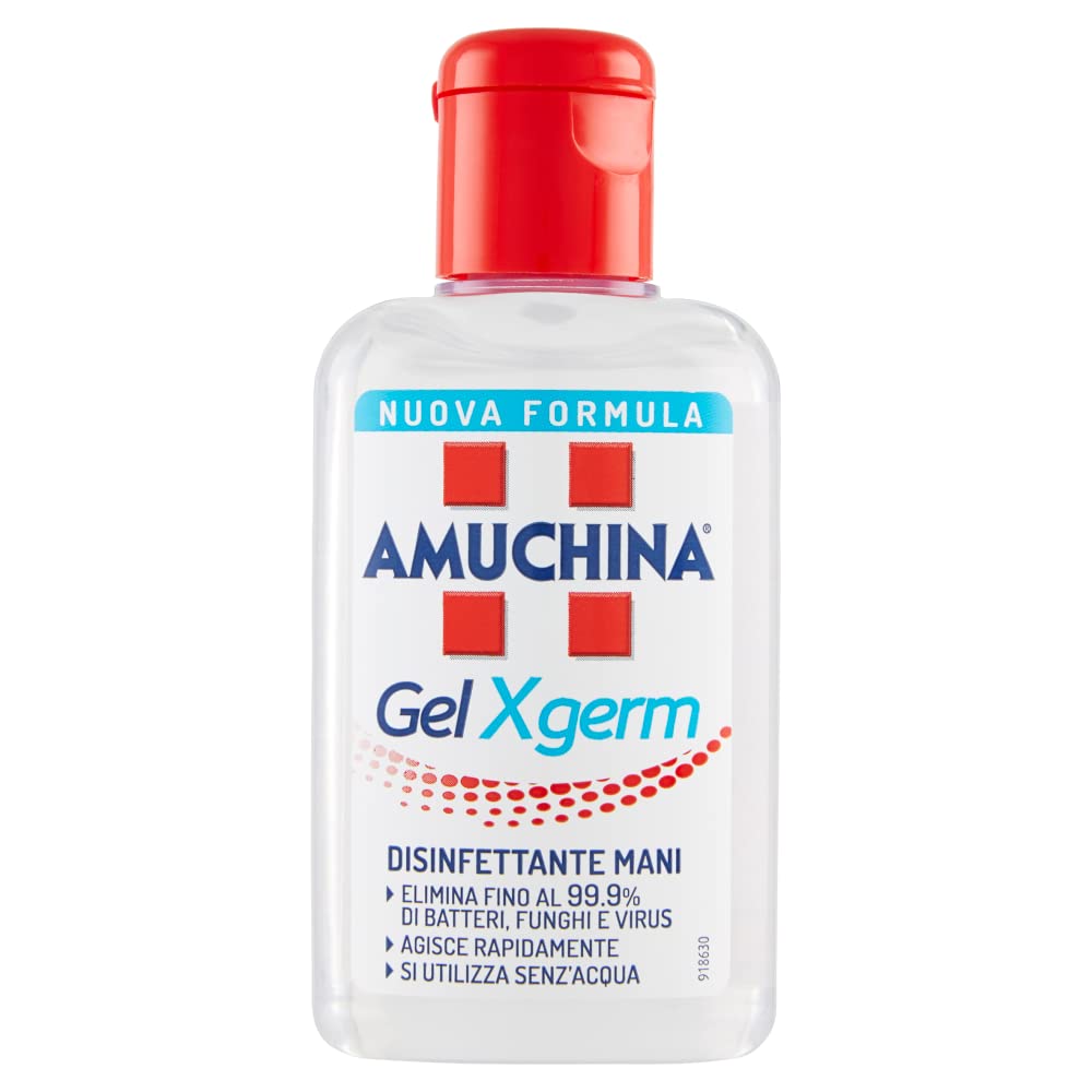 5 AMUCHINA GEL XGERM FLACONI DA 80 ML