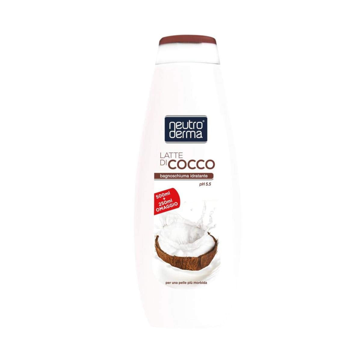 NEUTRODERMA Bagnoschiuma Idratante Cocco 500+250ml