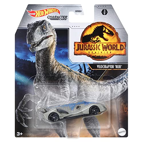 Hot Wheels Character Cars Jurassic World Dominion Diecast Model Vehicle's -
