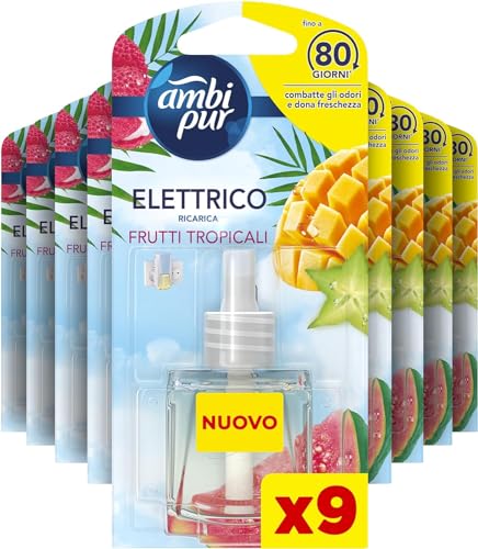 Ambi Pur Bagno, Profumatore Per Ambienti Ad Azione Continua Eliminazione E Prevenzione Degli Odori