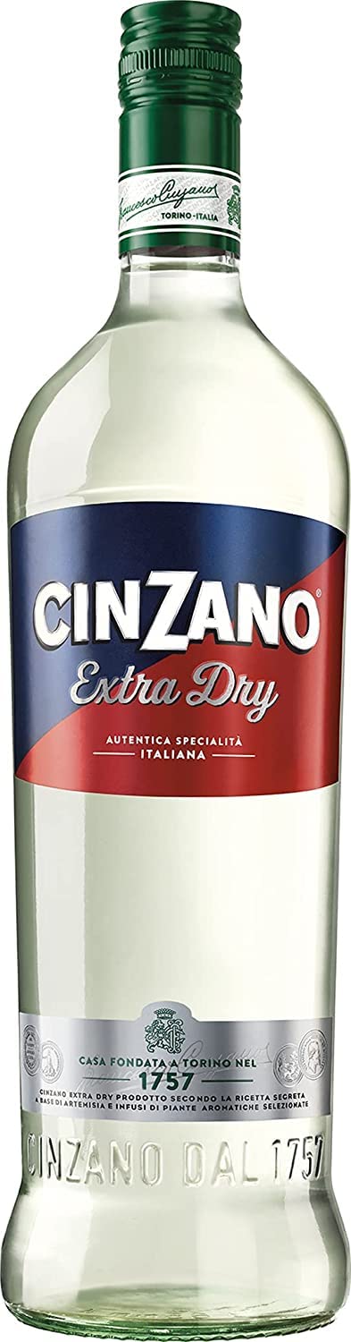 CINZANO EXTRA DRY APERITIVO 14,4% LT.1 CINZANO EXTRA DRY APERITIVO 14,4% LT. 1
