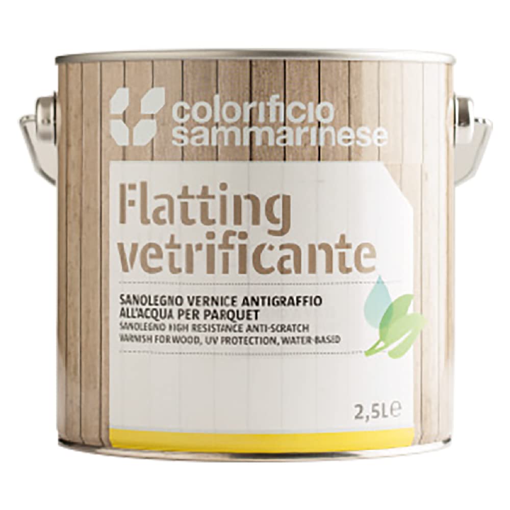 Colorificio Sammarinese Sanolegno Flatting Satinata Trasparente Lt. 0.75