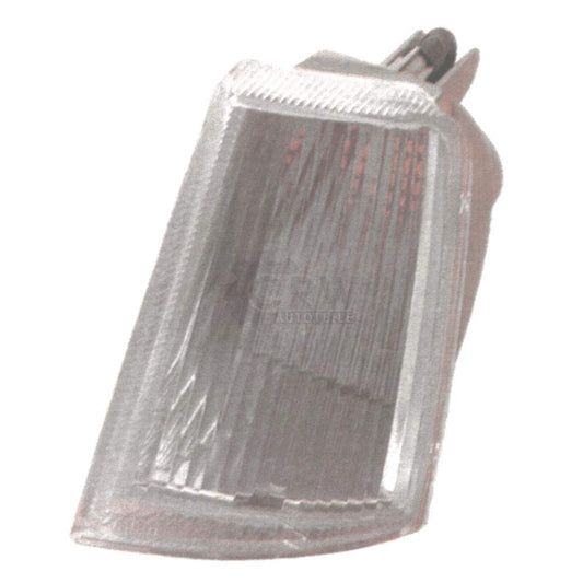 Indicatore di direzione anteriore destro per ZX anno di costruzione 91 – 97, bianco con base.