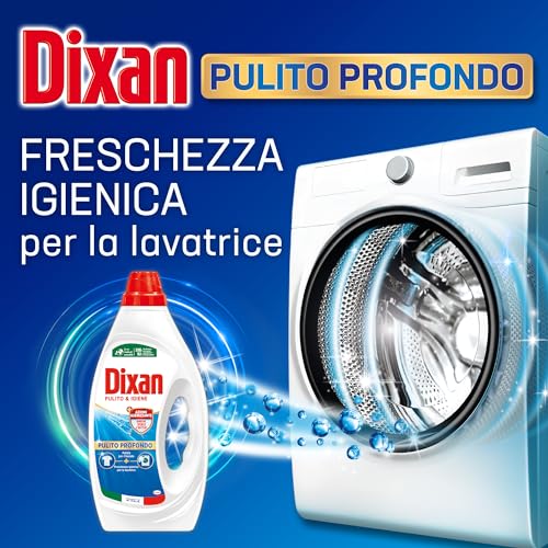 Dixan Detersivo Lavatrice Liquido Igiene, confezione da 160 lavaggi