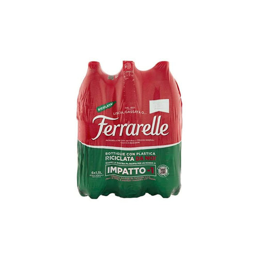 Ferrarelle Acqua Effervescente 12 Bottiglie da 1.5 Litri
