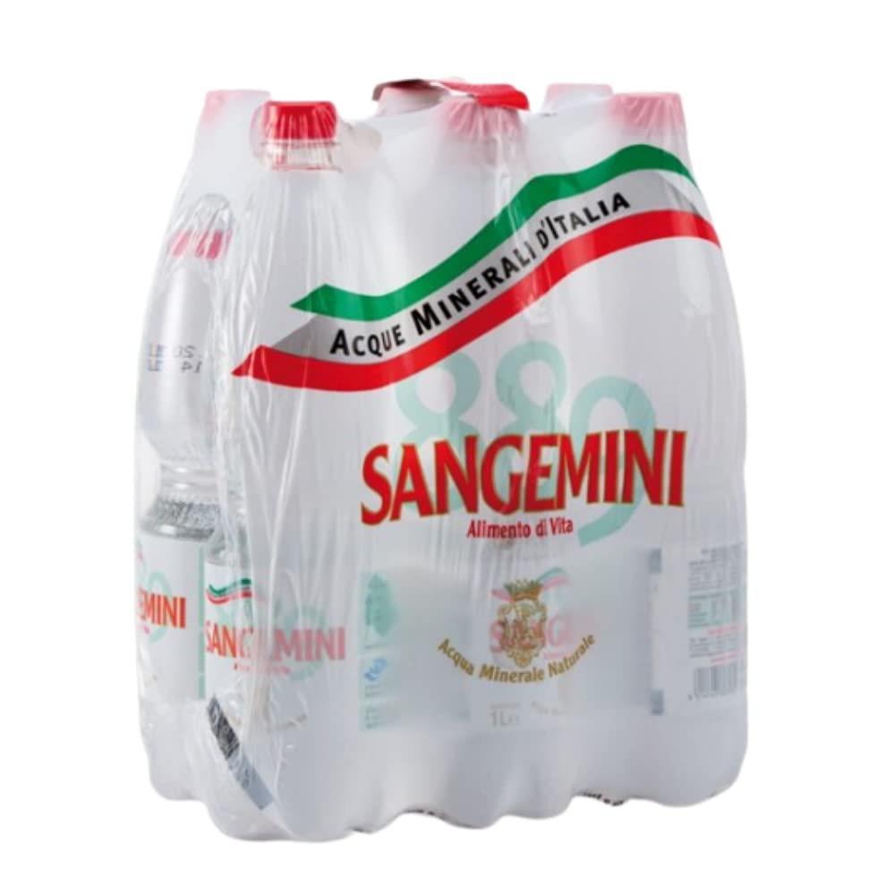 Sangemini Acqua Minerale Naturale 24 Bottiglie Da 1.5 litri