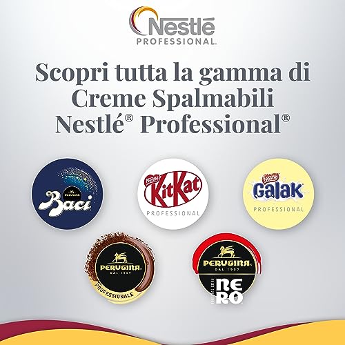 BACI PERUGINA PROFESSIONALE Crema Spalmabile con Granella di Nocciole, Secchiello 3kg