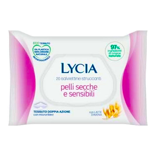 6 pezzi LYCIA SALVIET STRUC L/AVENA pacco da 20 [ totale 120 salviet ]