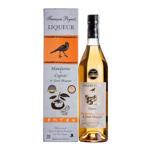 COGNAC MANDARINO FRANCOIS PEYROT-70CL - POIRE WILLIAMS - ASTUCCIATO