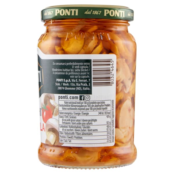 Ponti Funghi alla Pizzaiola, 280g