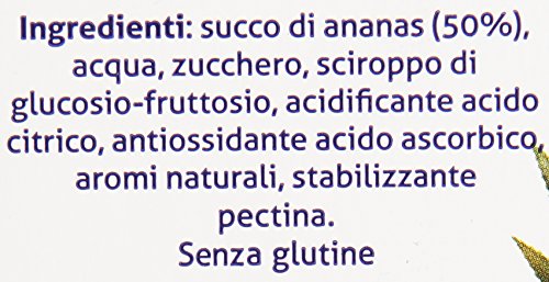 Valfrutta Bevanda Analcolica, Ananas - 6 Confezione da 1500 ml