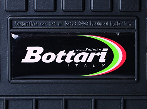 Bottari 39636 Set tappeti auto in gomma su misura per Citroen C3 - Modello dal 2009 al 2016