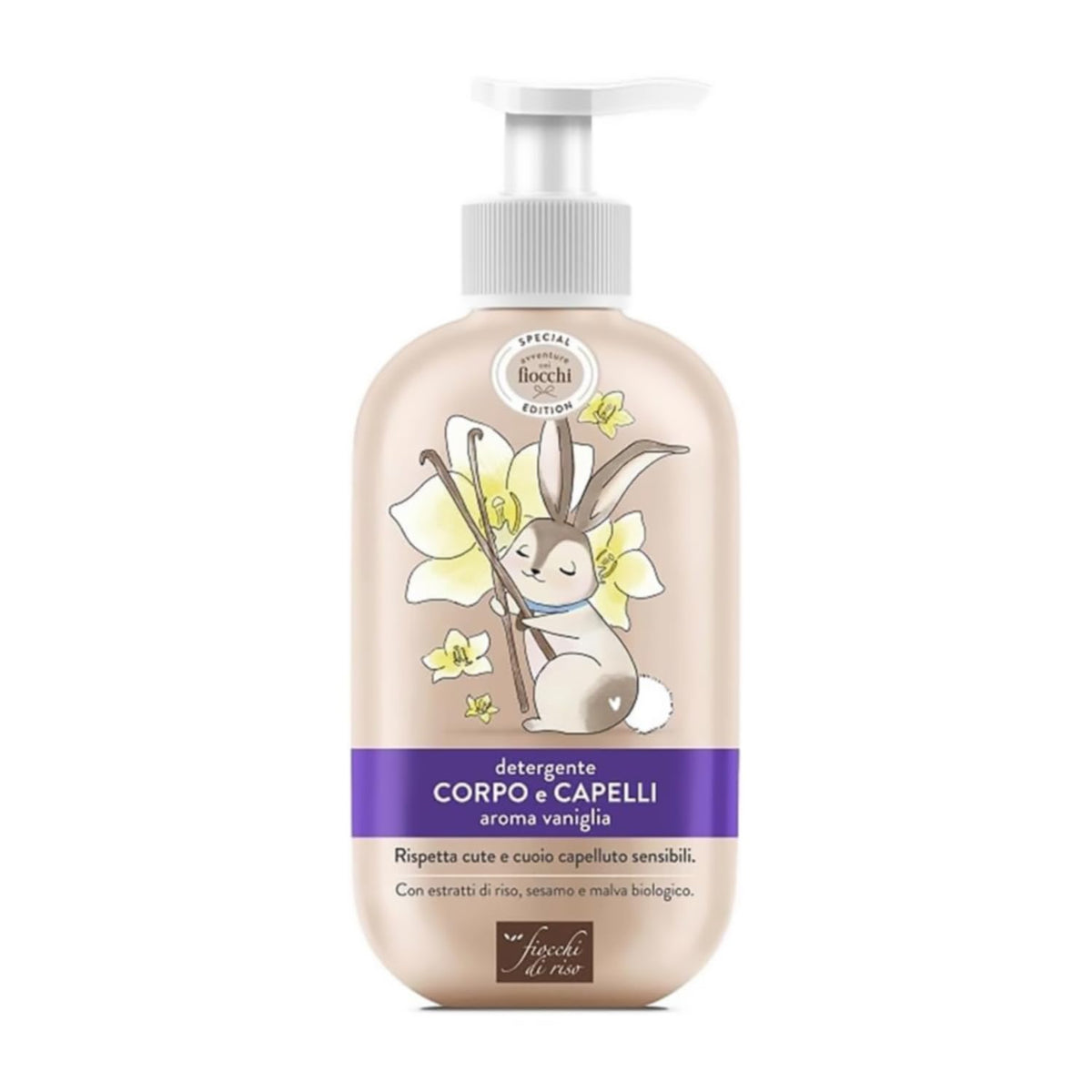 Fiocchi di Riso Detergente Corpo e Capelli Special 400ml