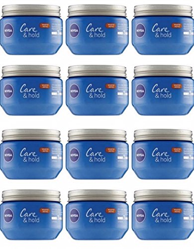 12 Pezzi NIVEA HAIR CREME GEL hold & care per capelli Modella l'acconciatura offerta