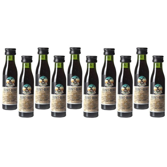 BRANCA FERNET BRANCA MIGNON MINIATURE 10 BOTTIGLIE DA 5 CL