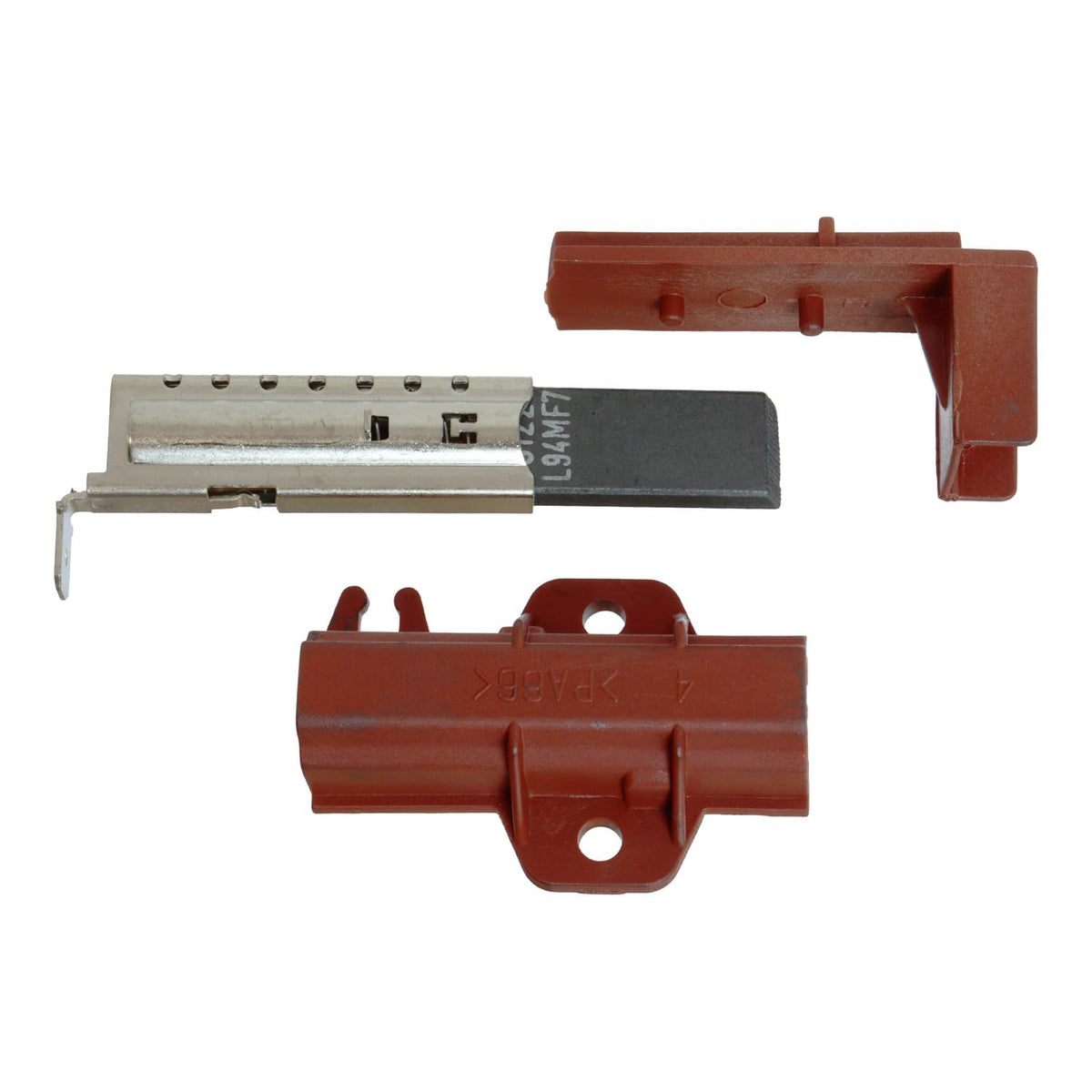 Indesit C00196539 - Spazzole in carbonio originali per motore "3rd Type", 31 x 12 x 5 mm, confezione da 2
