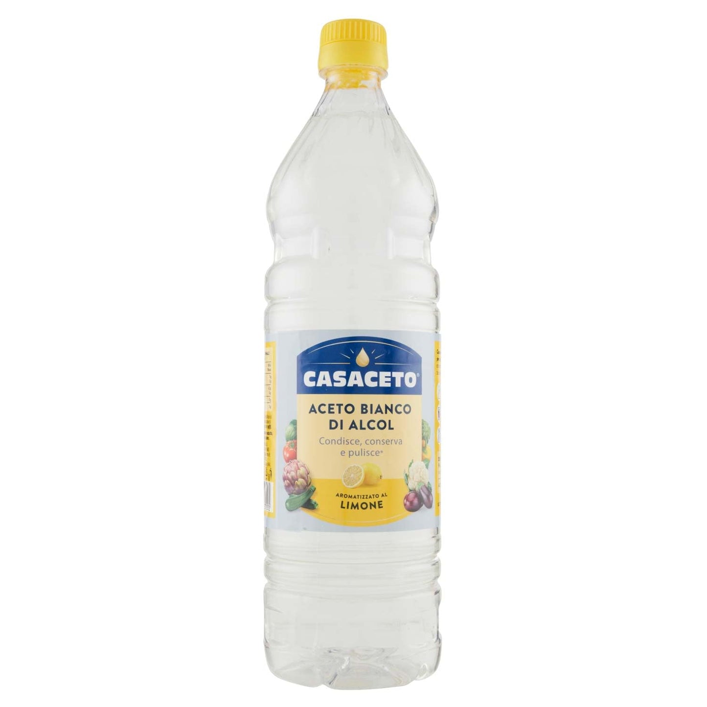 Casaceto Aceto Bianco Di Alcol 6% Ac. Arom.Limone Pet, 1l