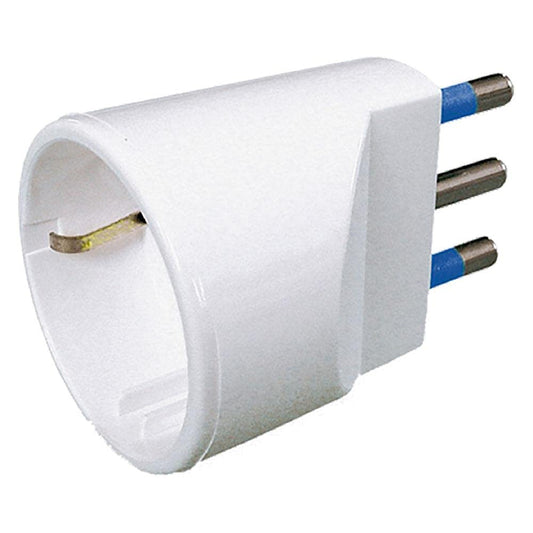 ADATTATORE SCHUKO NOVALINE CE914 SPINA 2 POLI + TERRA-10A