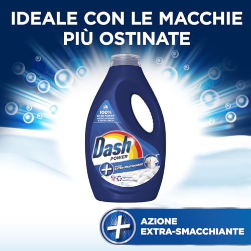 Dash Detersivo Liquido Lavatrice, Pulizia Impeccabile, Efficace anche a Freddo e in Cicli Brevi, Vari Formati e Fragranze