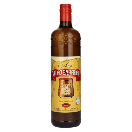 Velho Barreiro Cachaça 39,00% 1,00 Liter