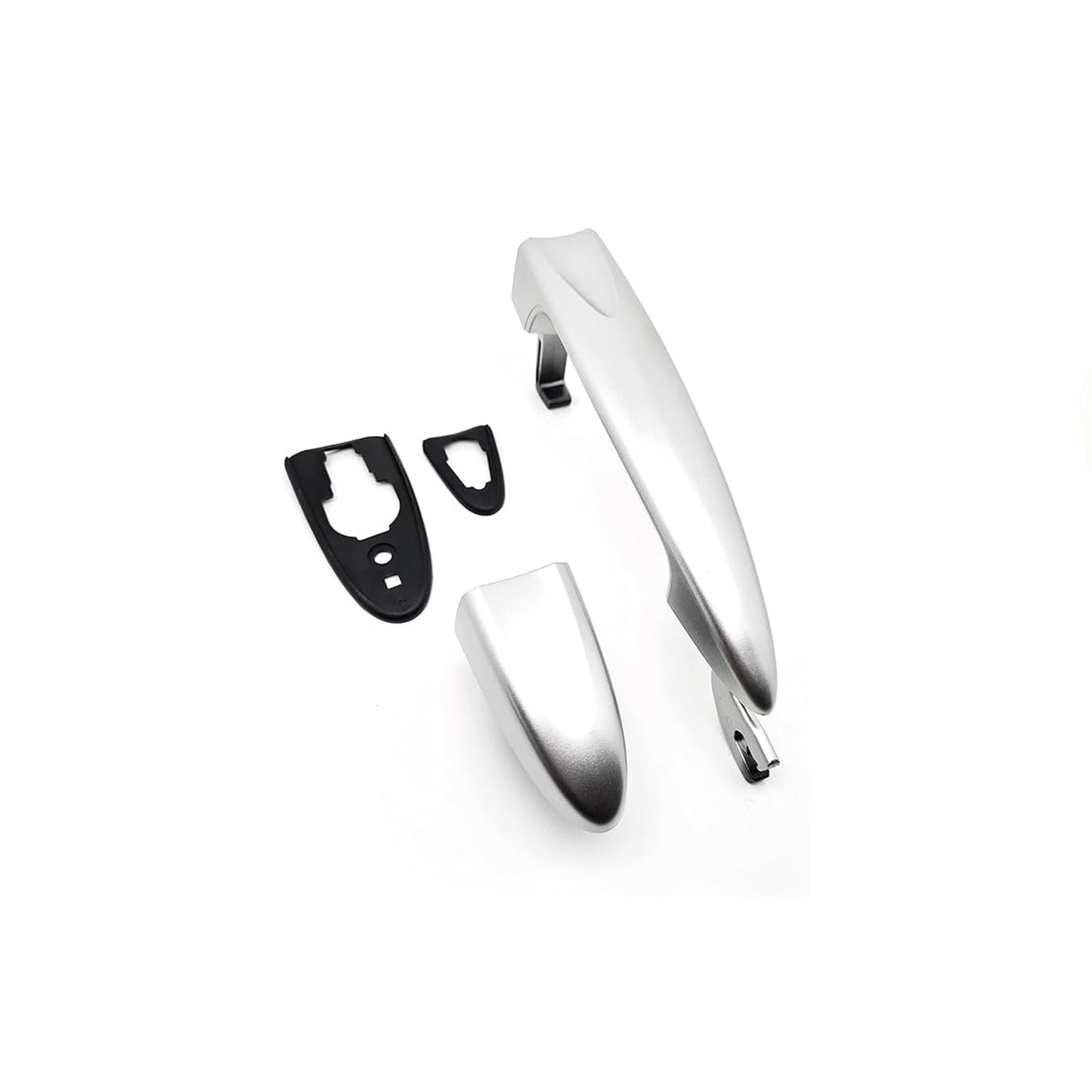 CG94 - Maniglia Apriporta Esterna Satinata Anteriore Destra [Lato Passeggero] Compatibile per Auto Y 2003-2006