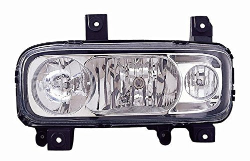 FARO 2H1-H7 C/FENDINEBBIA PRED. REG. ELETTRICA MERC. ATEGO - >01/'05 - DX