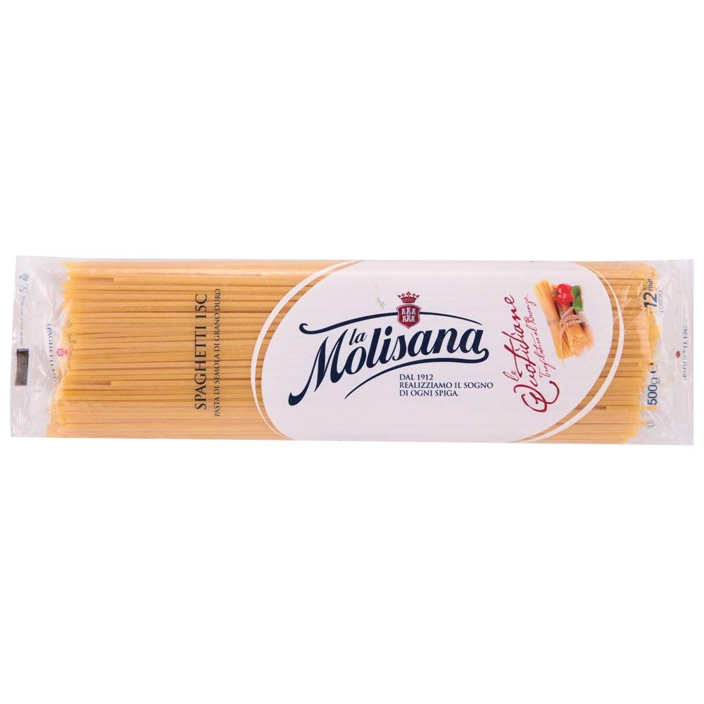 6 confezioni di spaghetti la molisana n 15 (3 kg)
