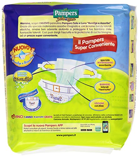 Pampers Sole e Luna Pannolini