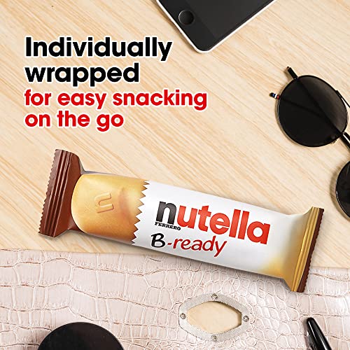 1 x NUTELLA B-READY CIALDA DI PANE FARCITA CON NUTELLA 1 SNACK 22 GR WAFER