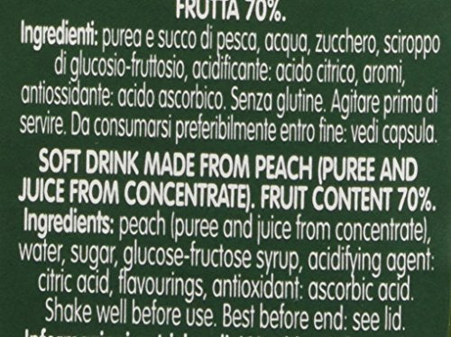 Yoga Succo Pesca In Vetro, 200ml